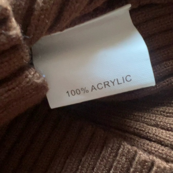 12th Tribe Bleecker Mini Sweater Dress in Rust Brown. Size Small NWT! - Picture 15 of 15